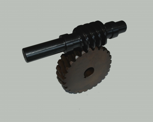 蝸輪，蝸桿副